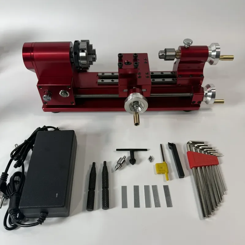 Mechanical brother, the same mini desktop small lathe teaching model small lathe desktop DIY household small lathe