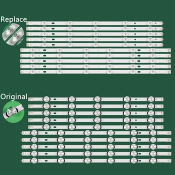 Bande LED pour LG, 55GB5800, 55GB6580, 55LB5610, 55LB563V, 55LB5670, 55LB570V, 55LB5800, 55LB5820, 55LF580V, 6916L-1730A, 6916L-173l'autorisation