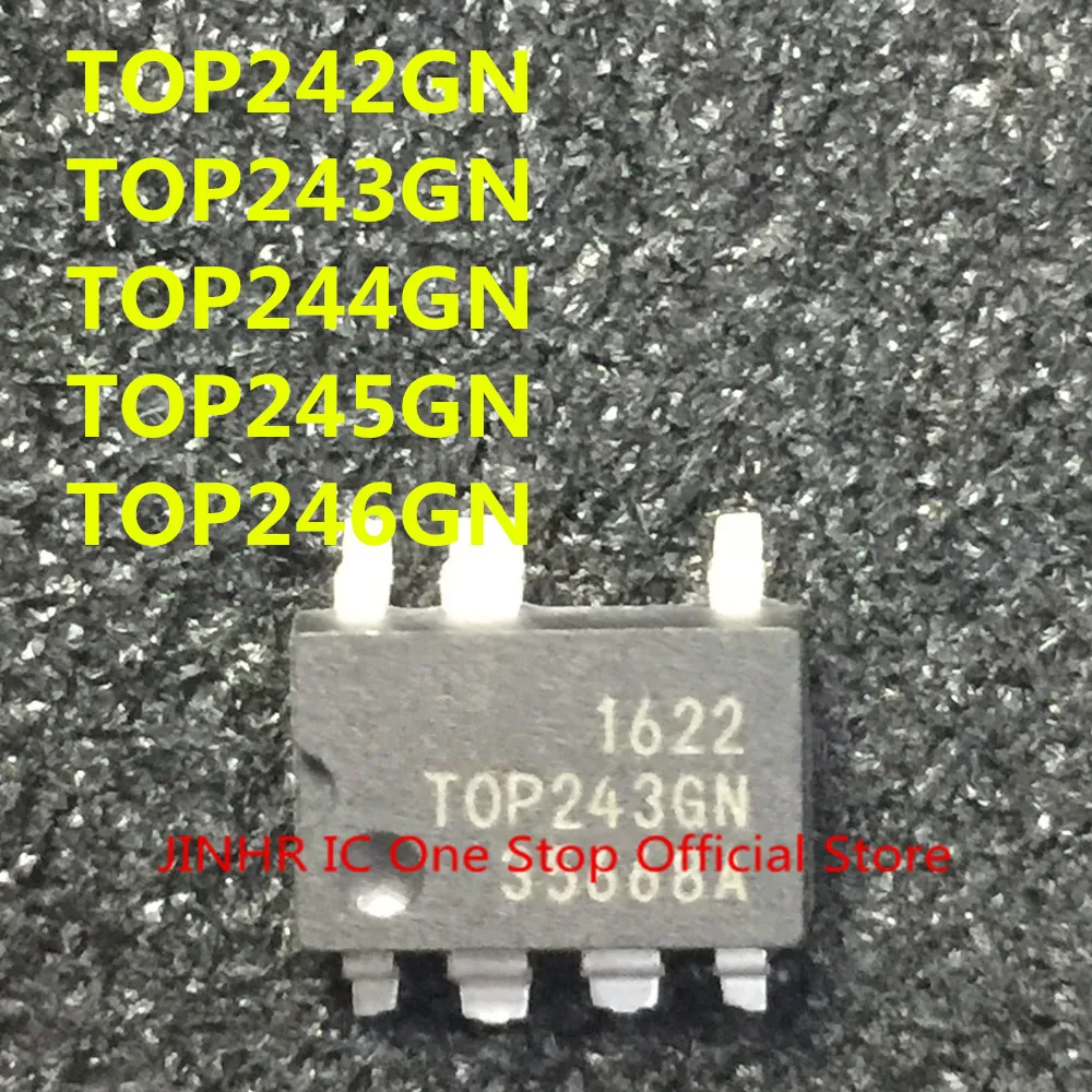 New 2PCS TOP242GN TOP243GN TOP244GN, Integrated Off-line Switcher
