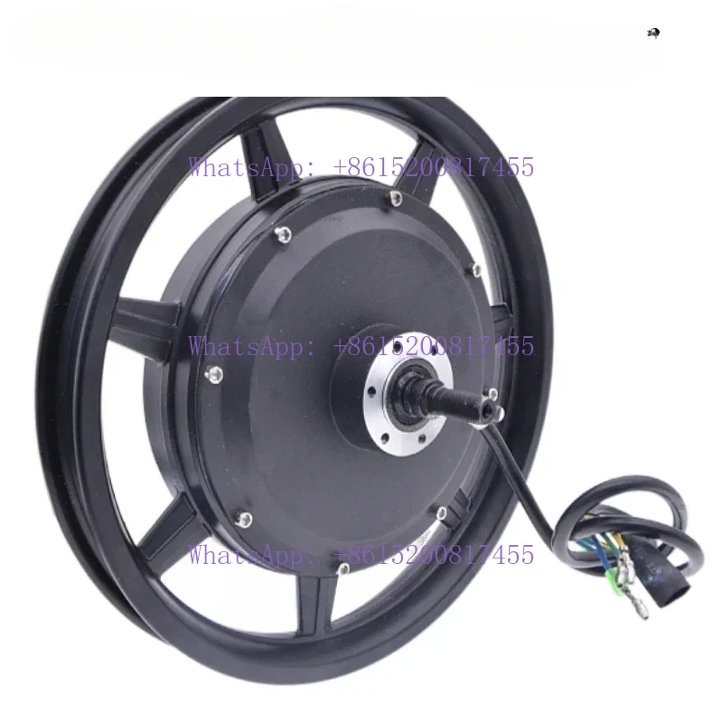 14 inch 48V driver's 400W 500 motor brushless rear wheel drive hill climbing disc brake hub controller