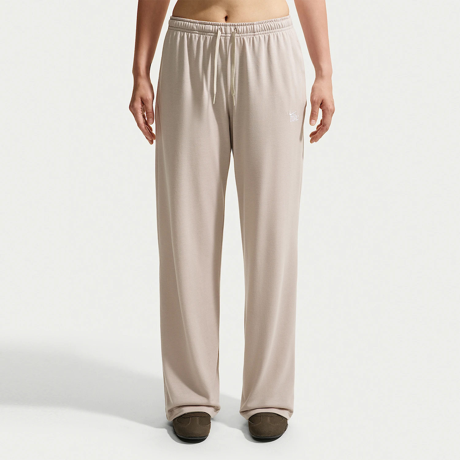 Nike genuine women's breathable mid waist comfortable letter printed casual pants IQ0093-236