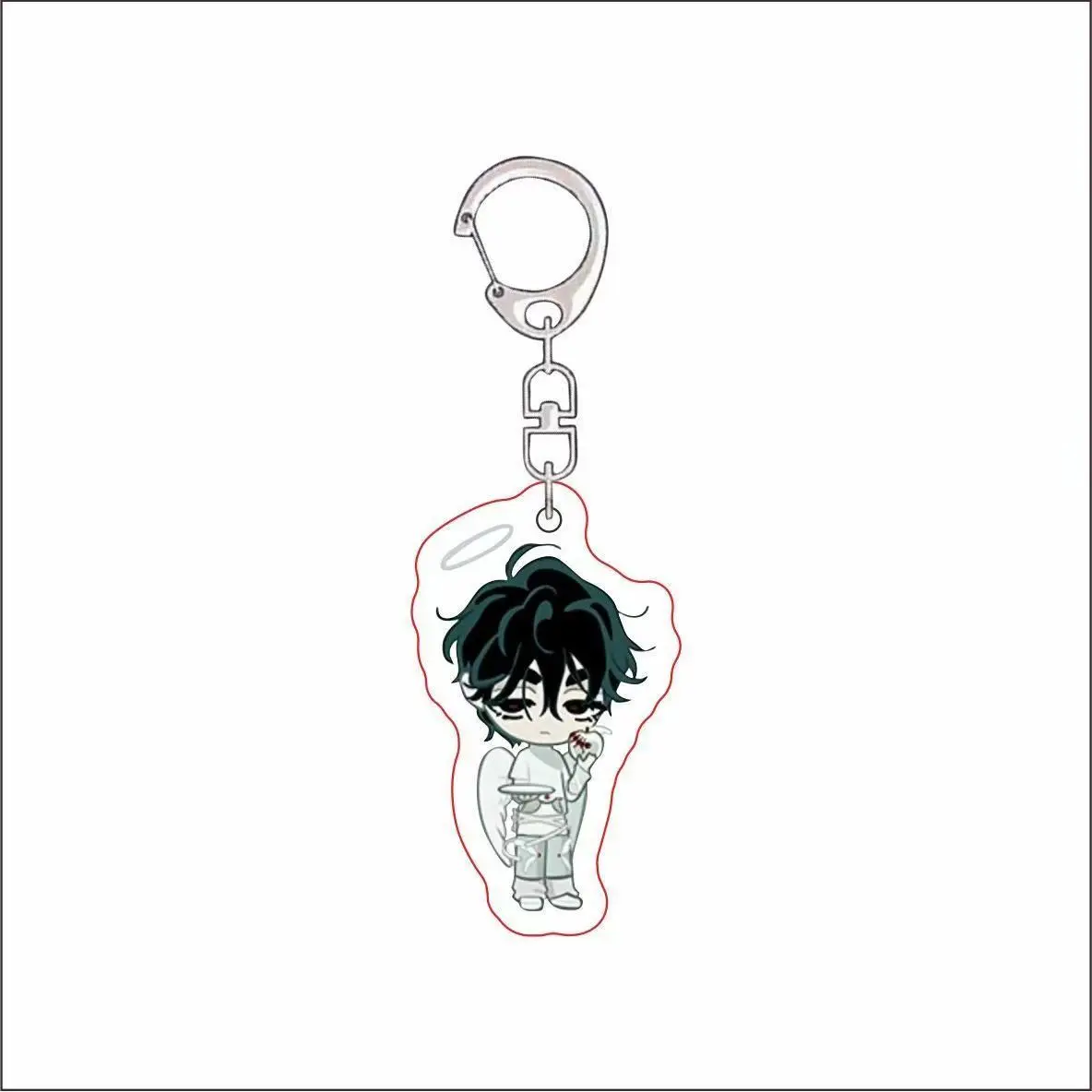 Anime Alien Stage Keychains Chibis for Womens Accessories Bag Luka Ivan Till Mizi Hyuna Sua Keyrings Jewelry Fans Gifts