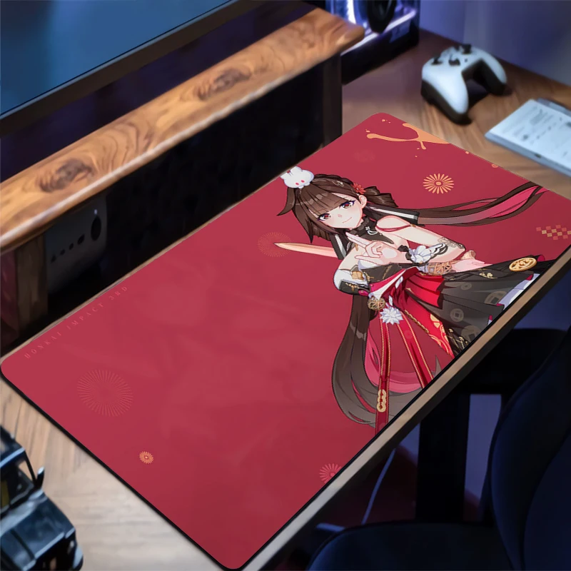 Gaming Mouse Pad Honkai Impact 3 Gamer Computer Accessories Keyboard Table Mat Mousepad Company Desk mat PC carpet gift Mousepad