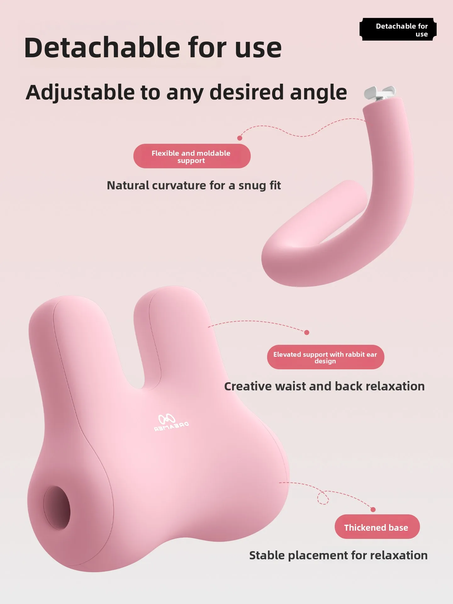 Modern Simple Bed Phone Stand Pillow Backrest Cushion Support Lazy Person Lie down Not Tired Universal Home Comfort Pillow