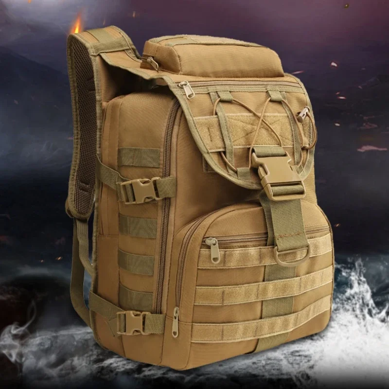 

Tactical Backpack 3 Day Assault Pack 35L Large Survival Outdoor Waterproof Hiking Camping Travel X7 Rucksack Men Fishing