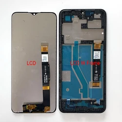 6.52'' Original For TCL 305 305i LCD 6102D Screen Display Frame Touch Panel Digitizer For TCL 306 LCD 6102A 6102H