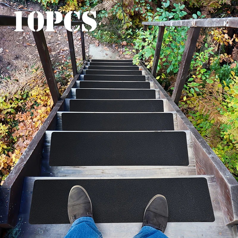 5/10PCS Non Slip Stair Tread Tape Weather Resistant Safety Grip Strips Easy to Install for Outdoor Steps Decks Ramps Skateboards