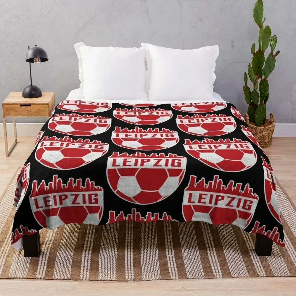 

Leipzig Fuball Fussball Fuballverein Throw Blanket Portable Lightweight Blanket for Travel Camping
