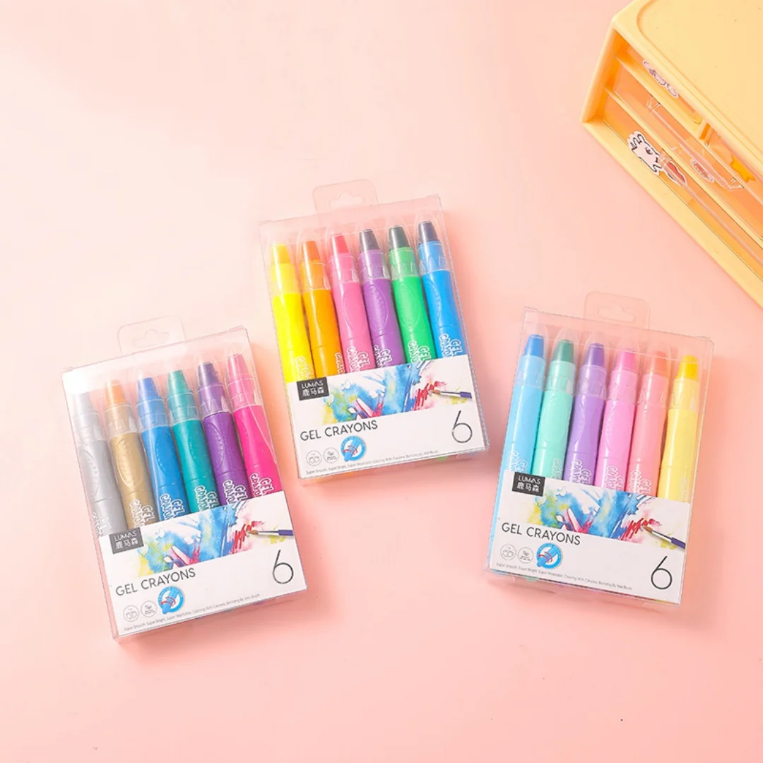 Metallic Solid Brush Set for Graffiti Notes Marking Emphasis Handmade Boxed Pens Perfect for Back-to-School Season