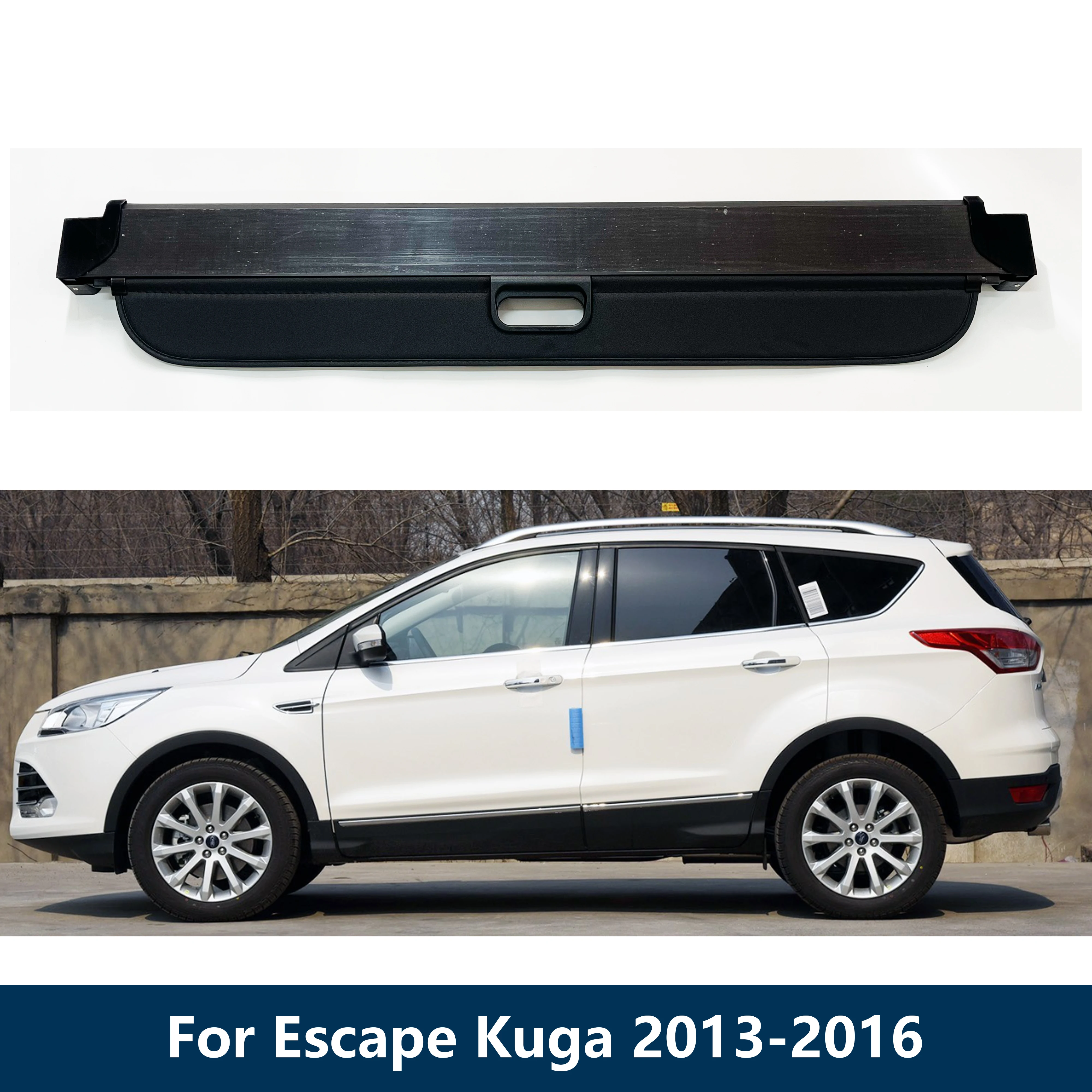 

AIBAP Trunk Cargo Cover for Escape 2013-2016, Anti Peeping Retractable Security Shade for Privacy, Escape 2013-2016 Accessories