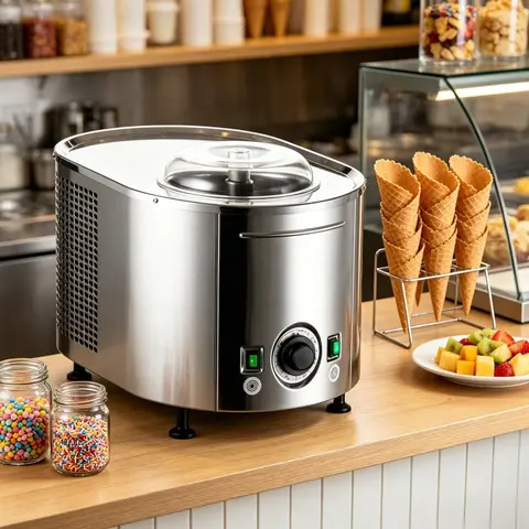 1.5 Quart Electric Ice Cream Maker Machine Frozen Yogurt Gelato Dessert Maker