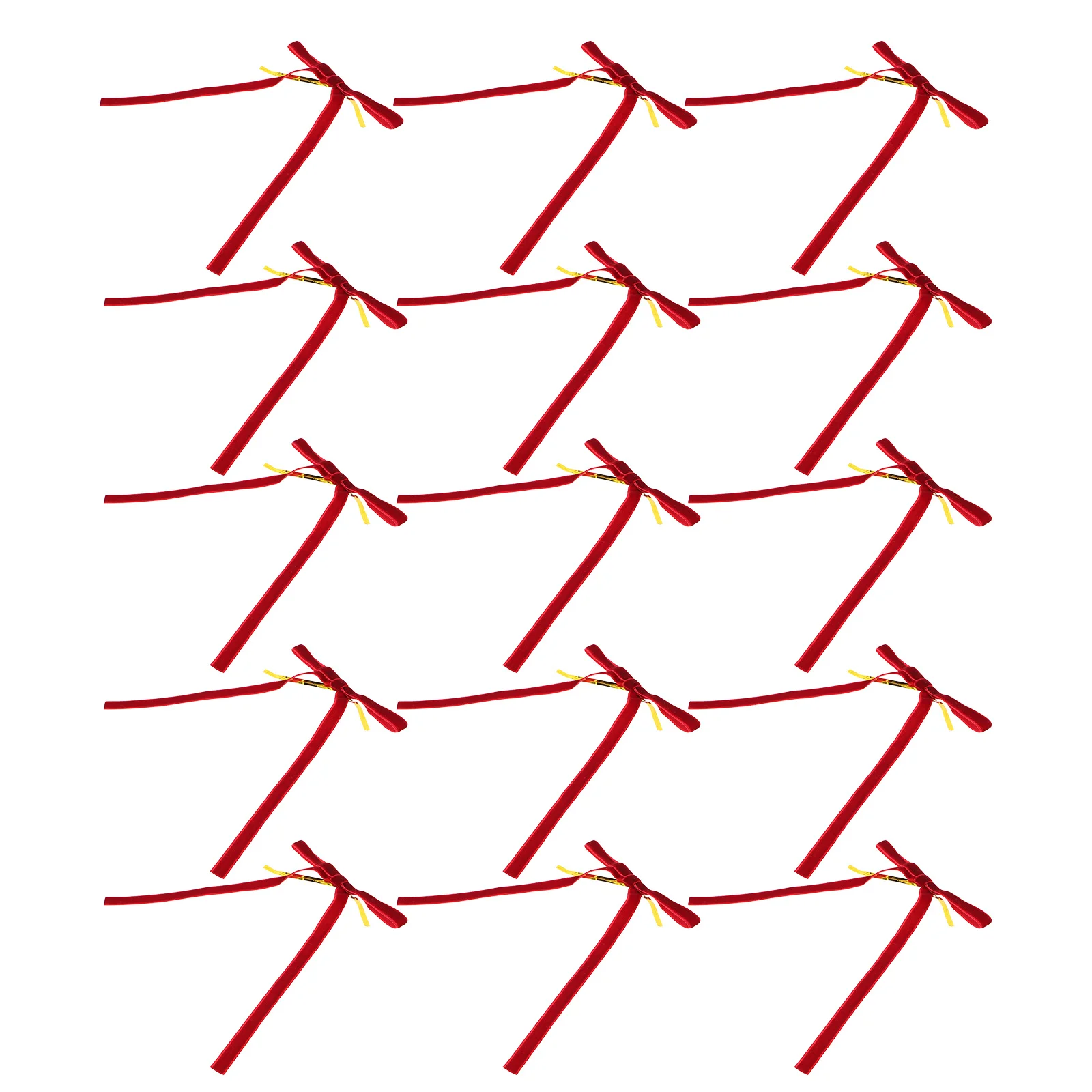 

24Pcs Flocking Ribbon Bow Ornaments Reusable Vintage Bows for Xmas Tree Decor Garlands Wreaths Holiday Party Decoration Craft