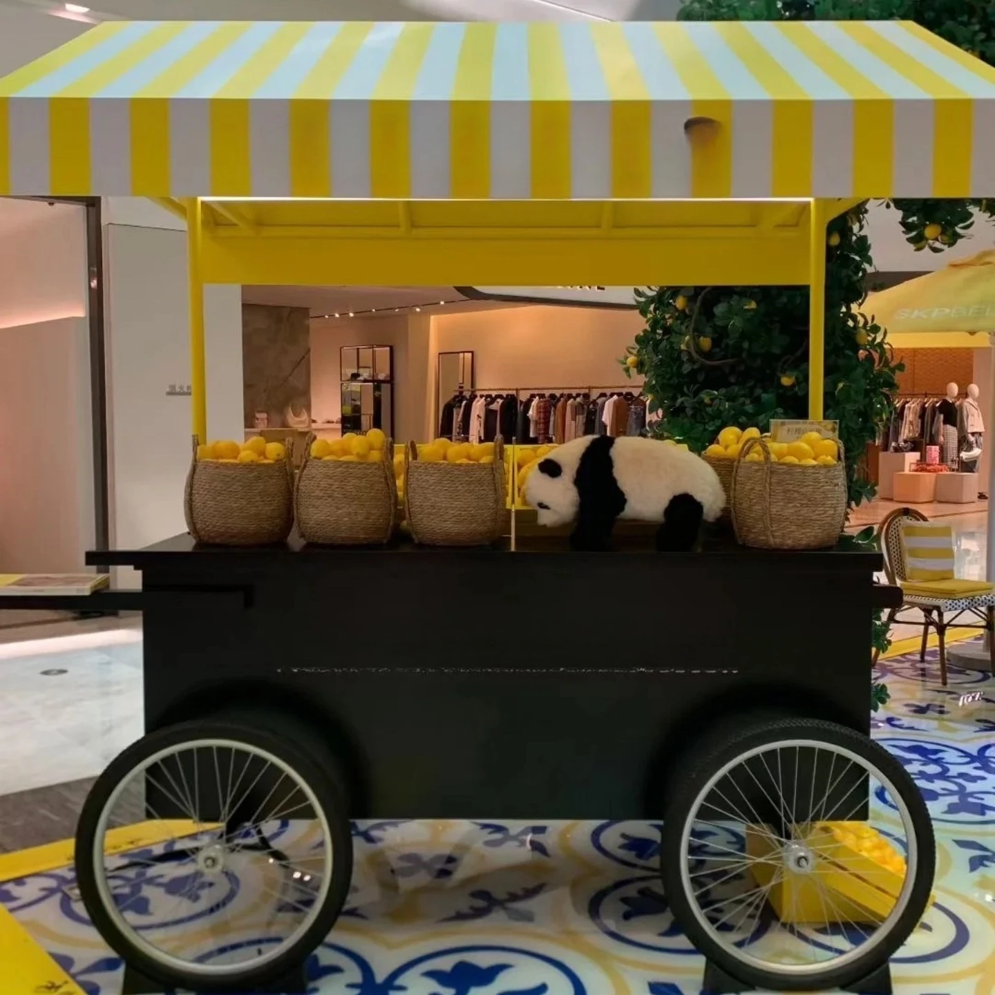 Customizable Stall Cart Creative Outdoor Balloon Decoration Movable Cart Snack Snack Cart