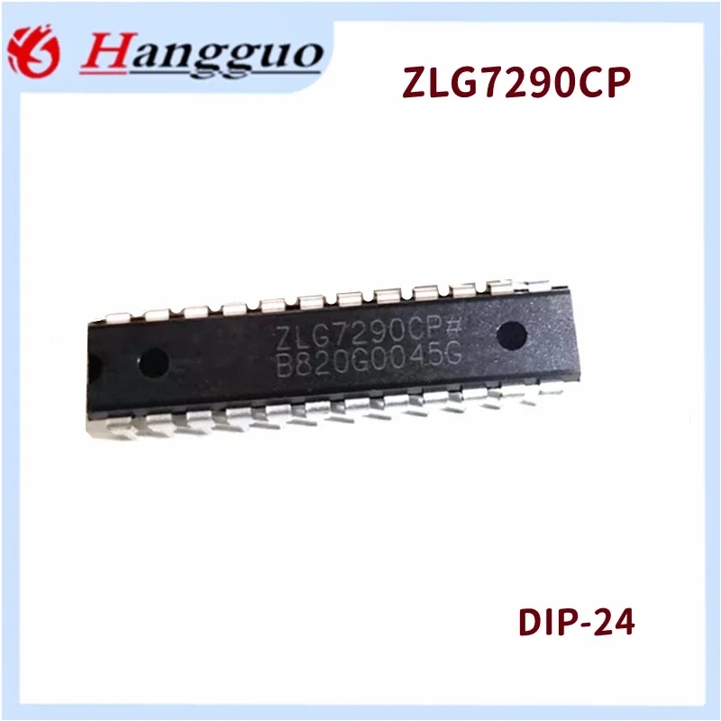 Original ZLG7290CP 7290CP DIP-24 DIP-24 keyboard display driver IC chip