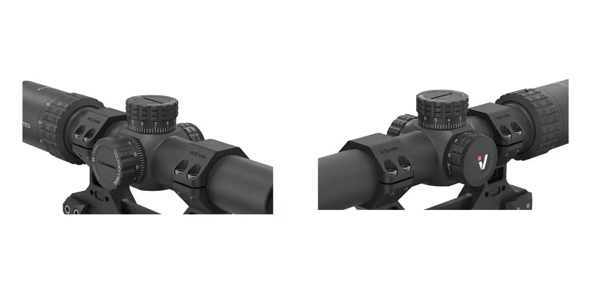 Victoptics S6 1-6x24i Fiber LPVO SFP Zielfernrohr mit 1-teiligem, extrem hohem Picatinny AR-Montageset – Detail 5
