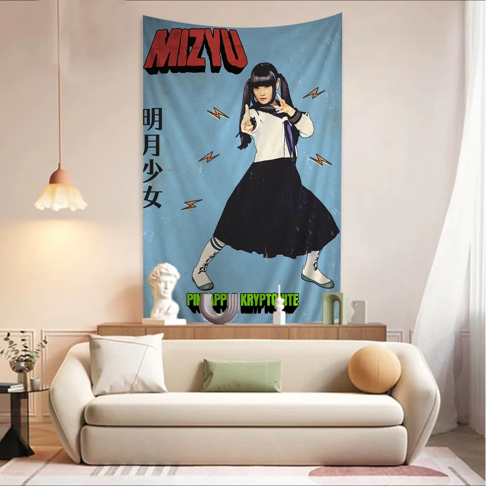 Atarashii Gakko Youth Band DIY Wall Tapestry for Living Room Home Dorm Decor Wall Art Decor