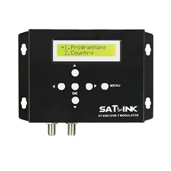 HDMI to RF DVB-T Modulator for Digital Terrestrial TV 1 Channel HD RF TDT Encoder Modulator MPEG4/H.264