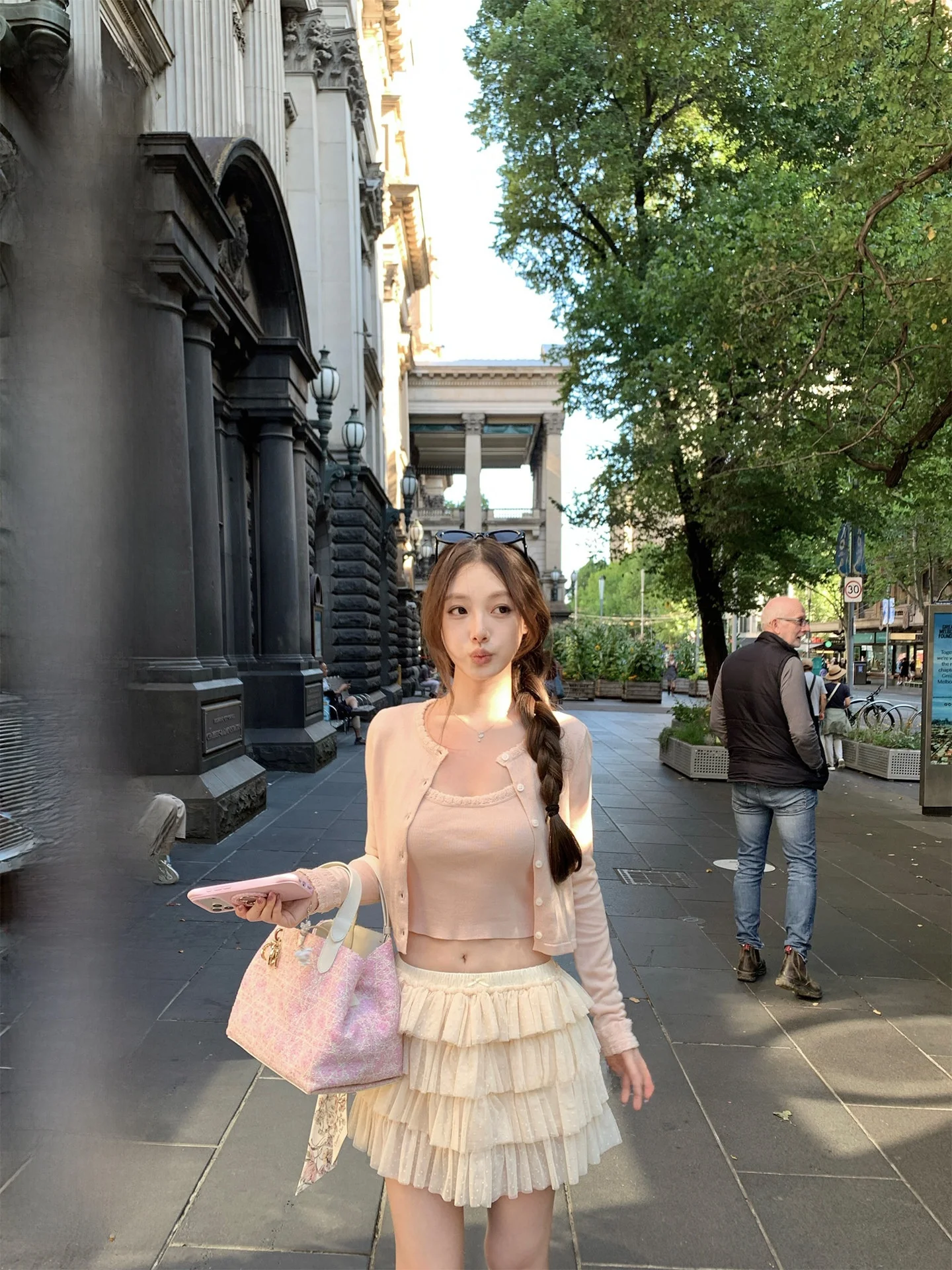 

Пышная юбка с декоративными узлами для женщин, весенняя модная юбка-полусолнце из полиэстера с драпировкой