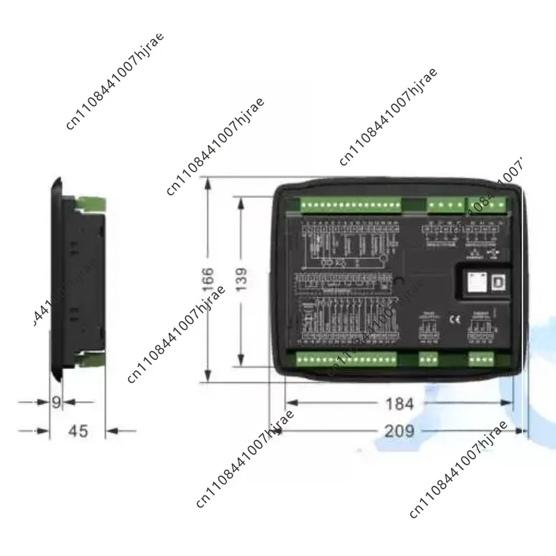 Smartgen Generator Control Module HGM7110N  HGM7120N Automatic Start Module USB RS485 ETHERNET