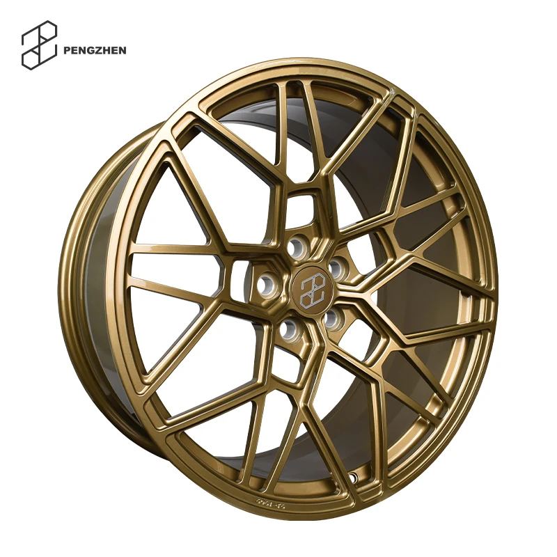 For  One-piece Bronze Powder Coating  Multi Spoke 5x120 21 Inch  Forged  Alloy Wheels Rims for Land Rover
