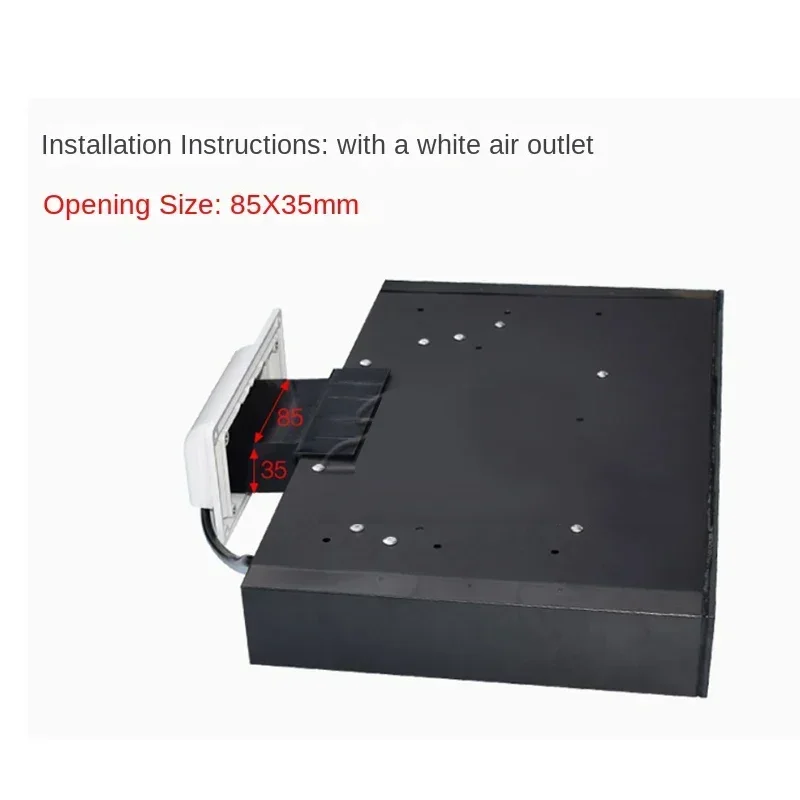 Brand-new Ultra-thin Range Hood Kitchen Range Hood Mini Compact Range Hood RV Modification Accessories