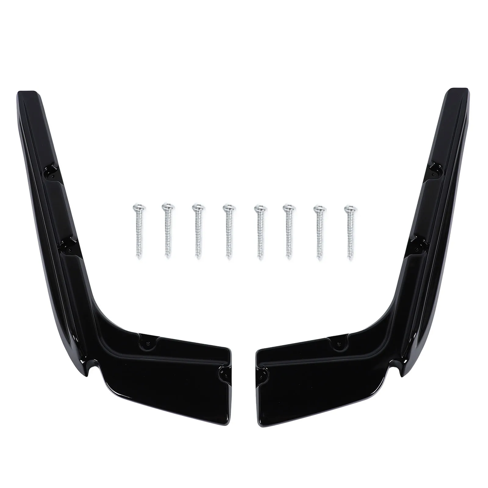 

1 Pair Rear Bumper Lip Corner Side Spoiler Splitter Guard Protector Bumper Lip Corner Spoiler Splitter for 3 Series F30 F31