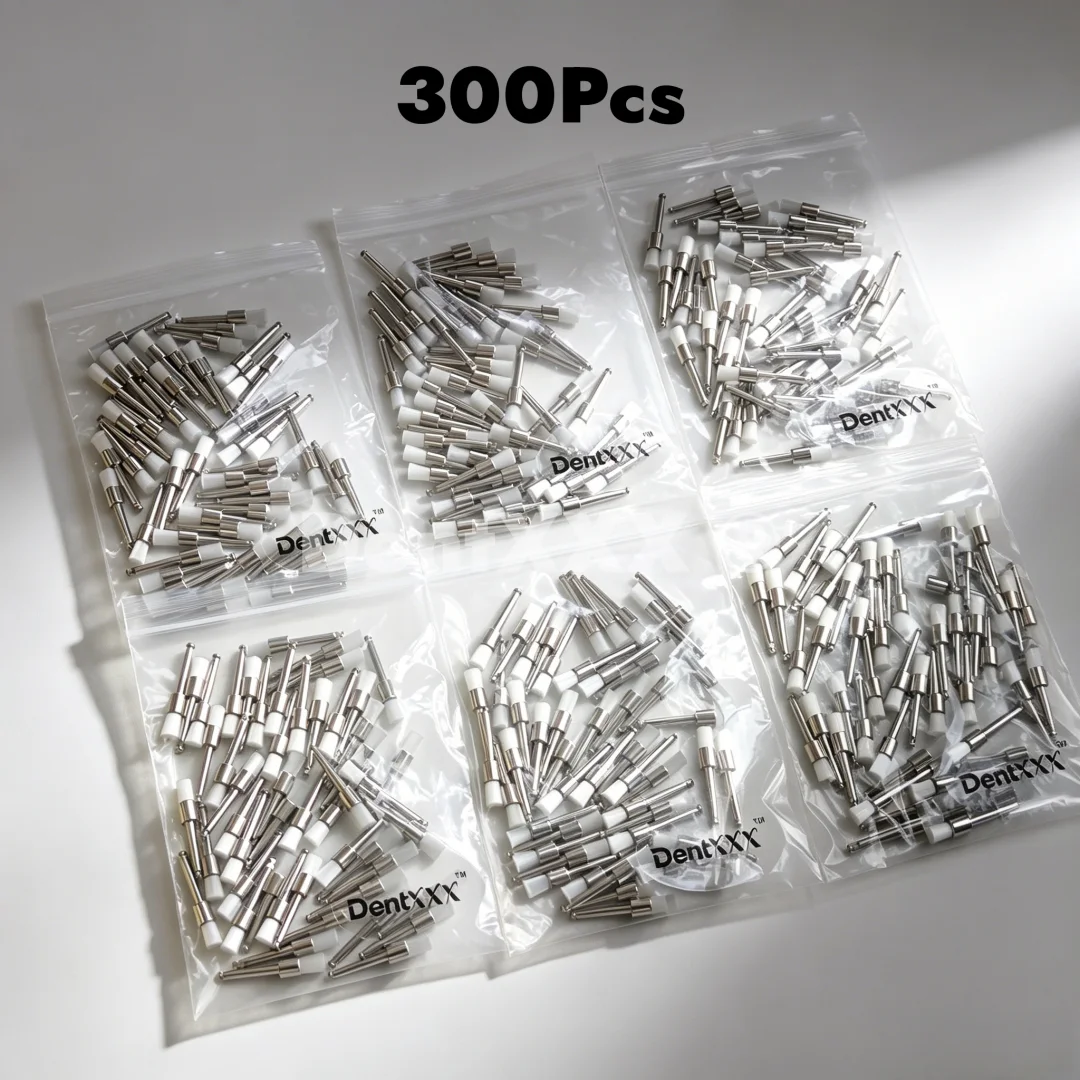 50 Stück/Packung Nylon-Polierbürsten, bunt/weiß, flach, Ra/Latch für Oberflächenpolitur auf Nagelkunst, Industrieteilen – Detail 8
