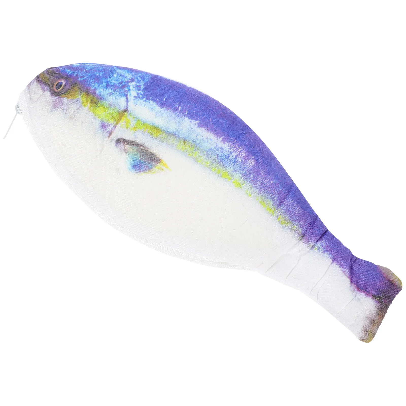 

Large Capacity Fish Shape Pencil Case Pen Pouch Stationery Storage Bag Cloth Material Desk Organizer Travel Bag
