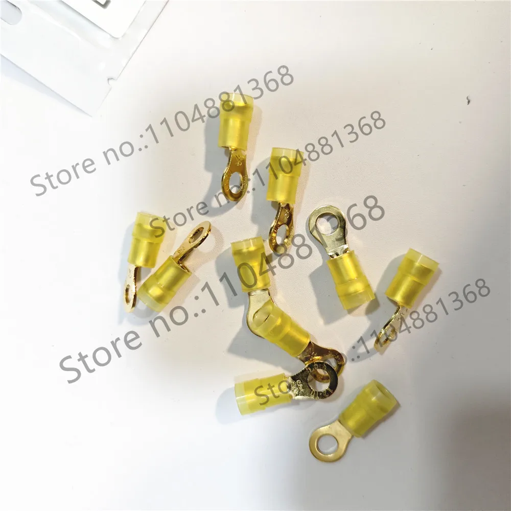 10pcs Copper plated with gold and copper sleeve, 196 degree frozen treatment wire ear 6.3 AU  5.5-3.5AU 5.5-5 AU 5.5-5Y AU