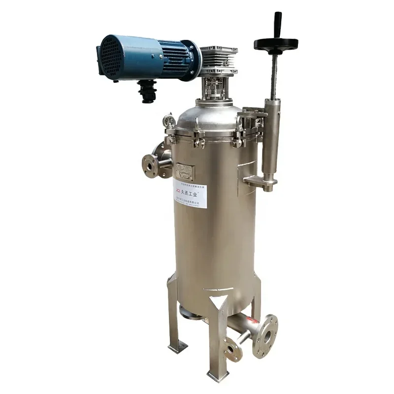 high viscosity medium filtration mechanical external scraping automatic self-cleaning filter