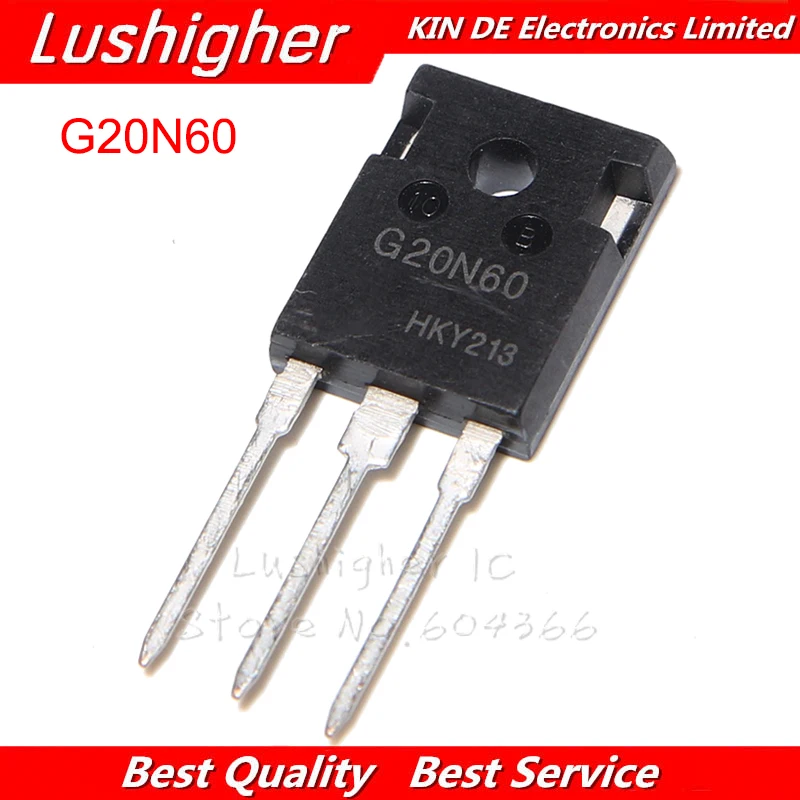 10pcs G20N60 TO247 SGW20N60 TO-247 20N60 IGBT 600V 20A 