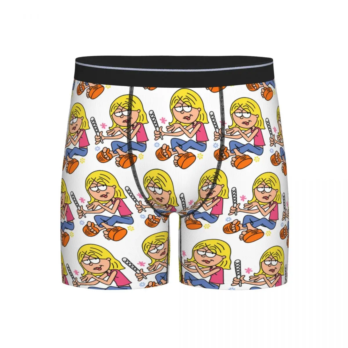 

Long Boxer Underpants Shorts Lizzie Mcguire Cartoon Panties Men Comfortable Underwear for Homme Man Boyfriend Gift