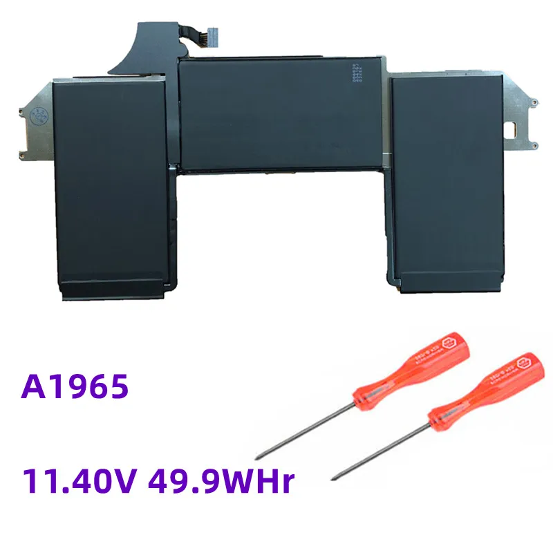 

A1965 Laptop Battery For Apple MacBook Air 13" A1932 2018 2019 Years 11.40V 49.9WHr/4379mAh