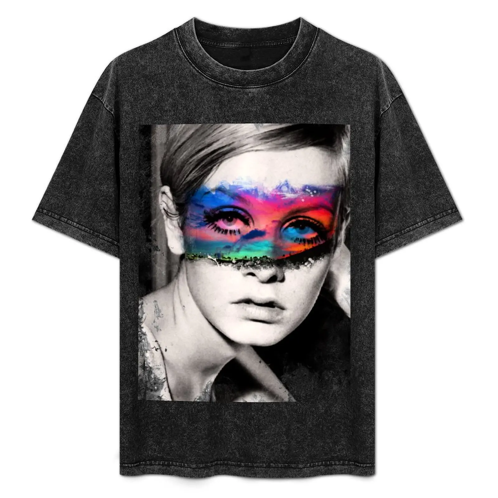 

Футболка Twiggy Mask, спортивная футболка больших размеров для тренажерного зала