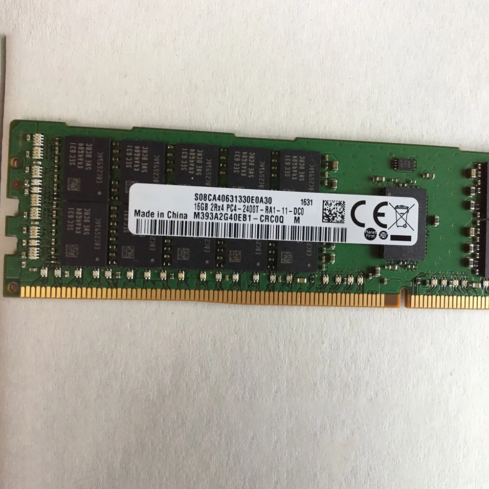 16G DDR4 PC4-2400T RDIMM para DELL R430 R730 R630 R930 Memoria RAM del servidor
