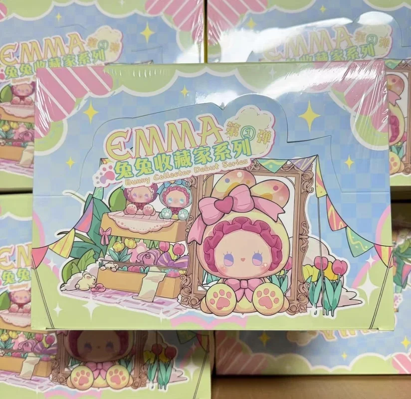 جديد إيما أرنب جامع سلسلة صندوق أعمى عمل الشكل لعبة نموذج دمية زخرفة مكتب صندوق غامض لطيف اليدوية فتاة هدية #6