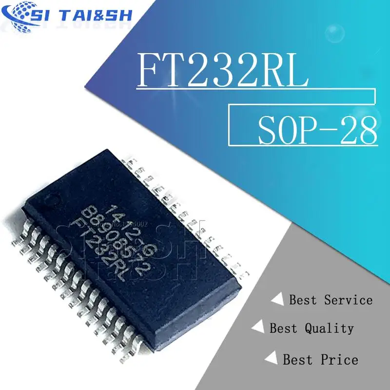 1PCS/lot FT232 FT232RL SSOP28 USB interface IC FT232R Ch Single Full Speed New original