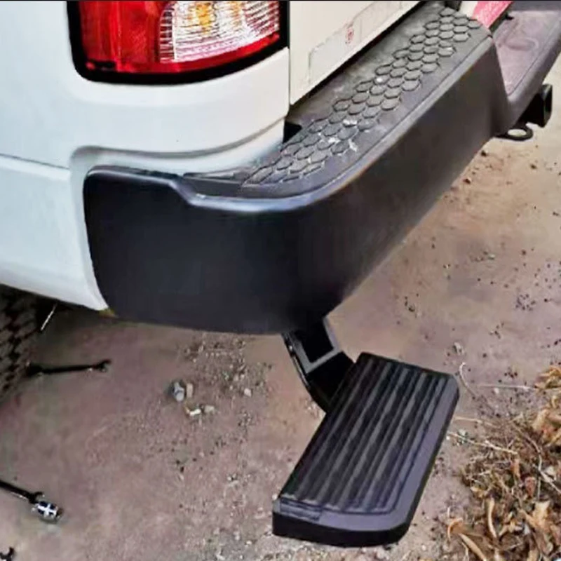 Exterior Pickup Retractable For Toyota Tundra 2014-2020 Rear Bumper Foot T-Step Tailgate Bed Step