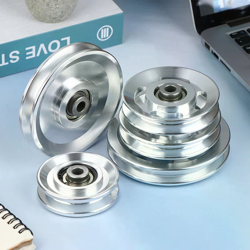 

73/88/95/110/114 мм шкив, подшипник из алюминиевого сплава, сменный шкив, универсальный аксессуар для спортзала, подшипниковый шкив, колесо