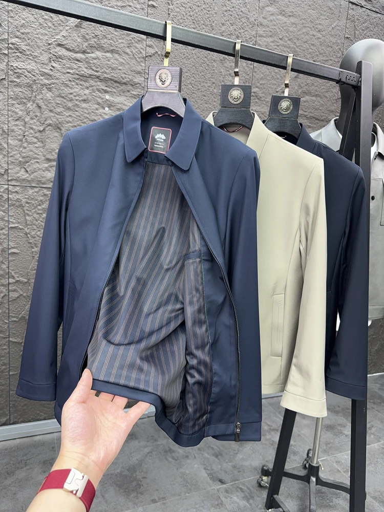 

Svip Роскошное мужское повседневное деловое пальто с 3D молдингом и 3D молдингом, удобное дышащее повседневное пальто с воротником