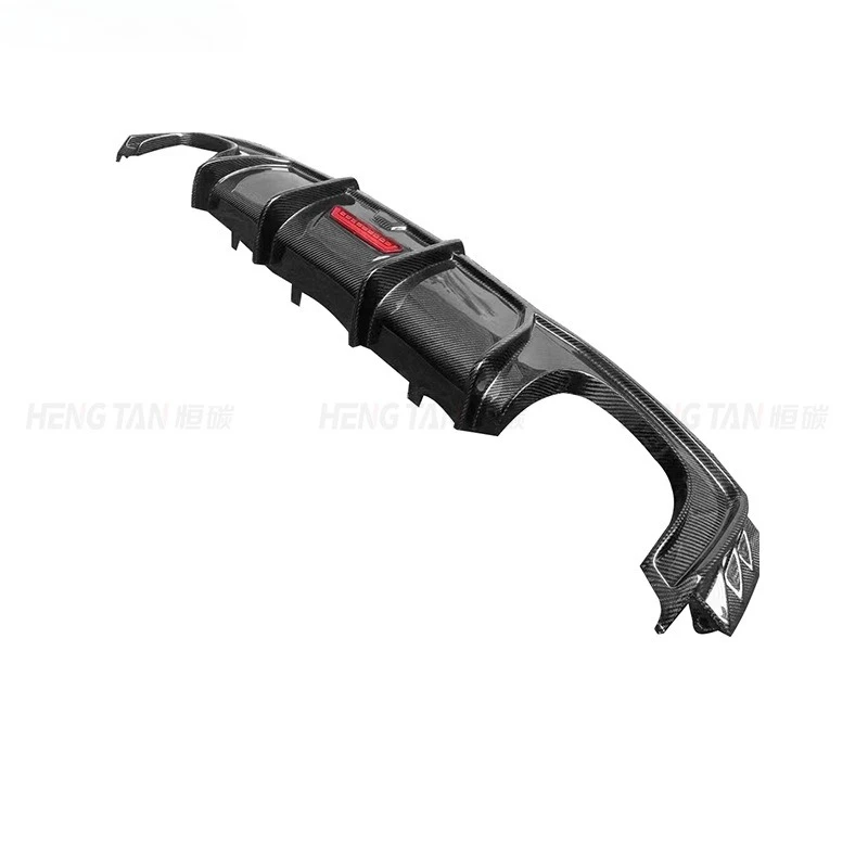 

Suitable for 2019 + Audi A7 S7 C8 Carbon Fiber Modified Rear Lip Pilot with Light Rear Diffuser Small Surround