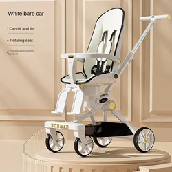 Baby Stroller High Landscape Lightweight Folding Baby Stroller Anti-side-over Walking Baby God Newborn Two-way Seat Stroller