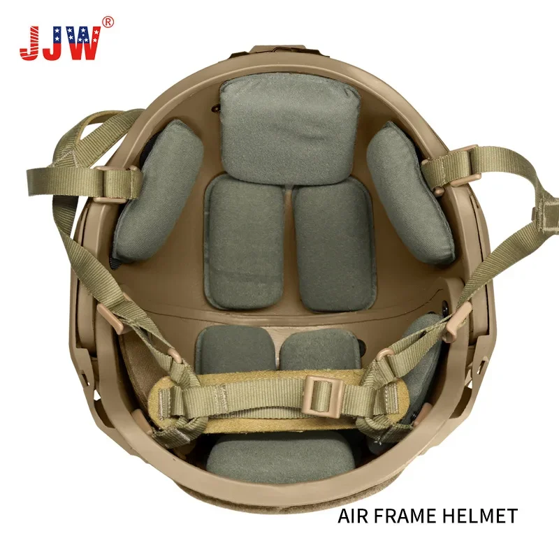 JJW-casco de combate con armazón de aire para cámara múltiple, protección de aramida, equipo táctico, armadura, UHMWPE, AF