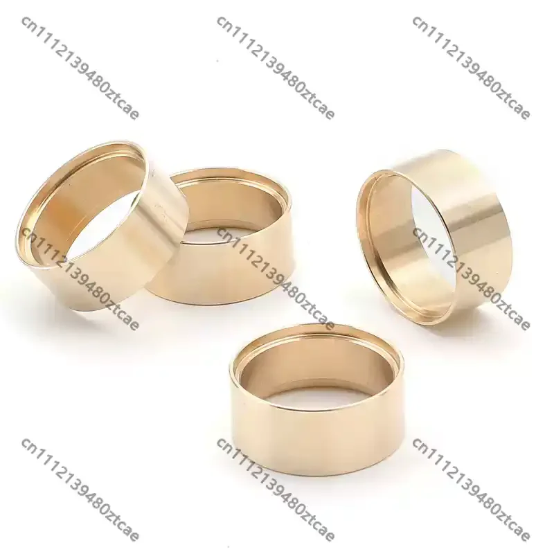 4Pcs 1.0 Inch Brass Wheel Counterweight Ring For 1/18 1/24 RC Crawler Car Hub Weight Upgrade Replacement Spare Parts