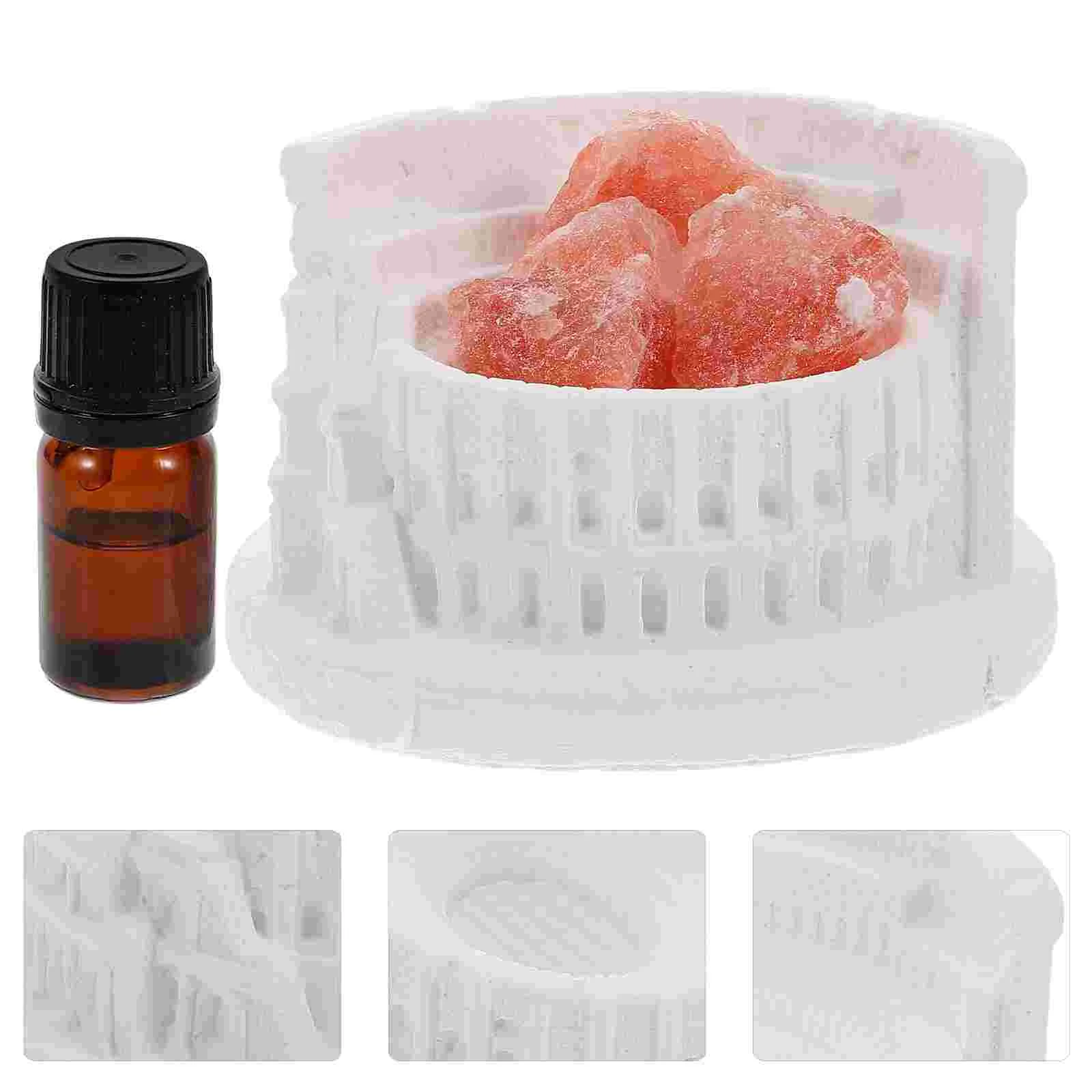 Dyfuzor do aromaterapii Kamień Sól Skała Biżuteria Dyfuzory Tablet Wisiorek Kryształ samochodowy