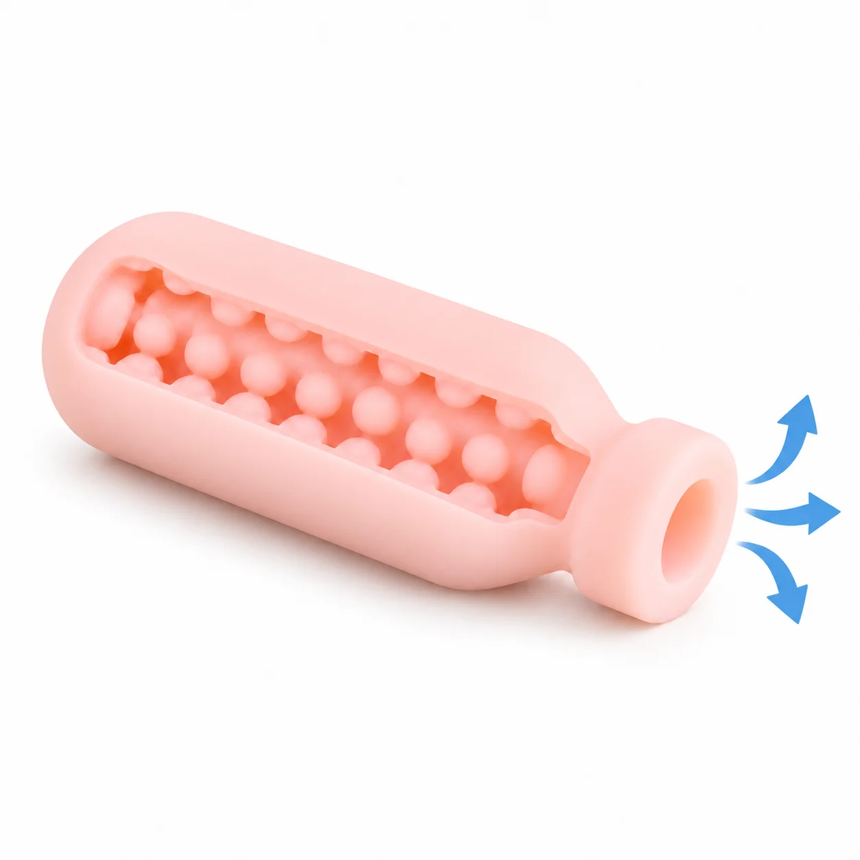 Milk Bottle Shape Male Masturbator Soft Emulational Vaginal Adult Toys Penis Trainer Artificial Vagina Masturbation Cup For Men