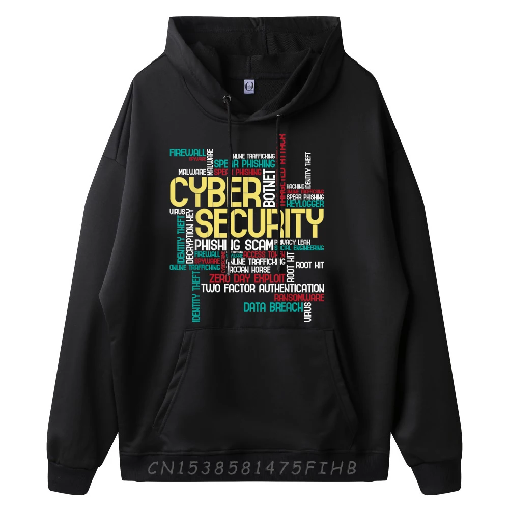 Cyber Security Hacker IT Analyst Computer Programmer Clothing Graphic Sweatshirts Birthday