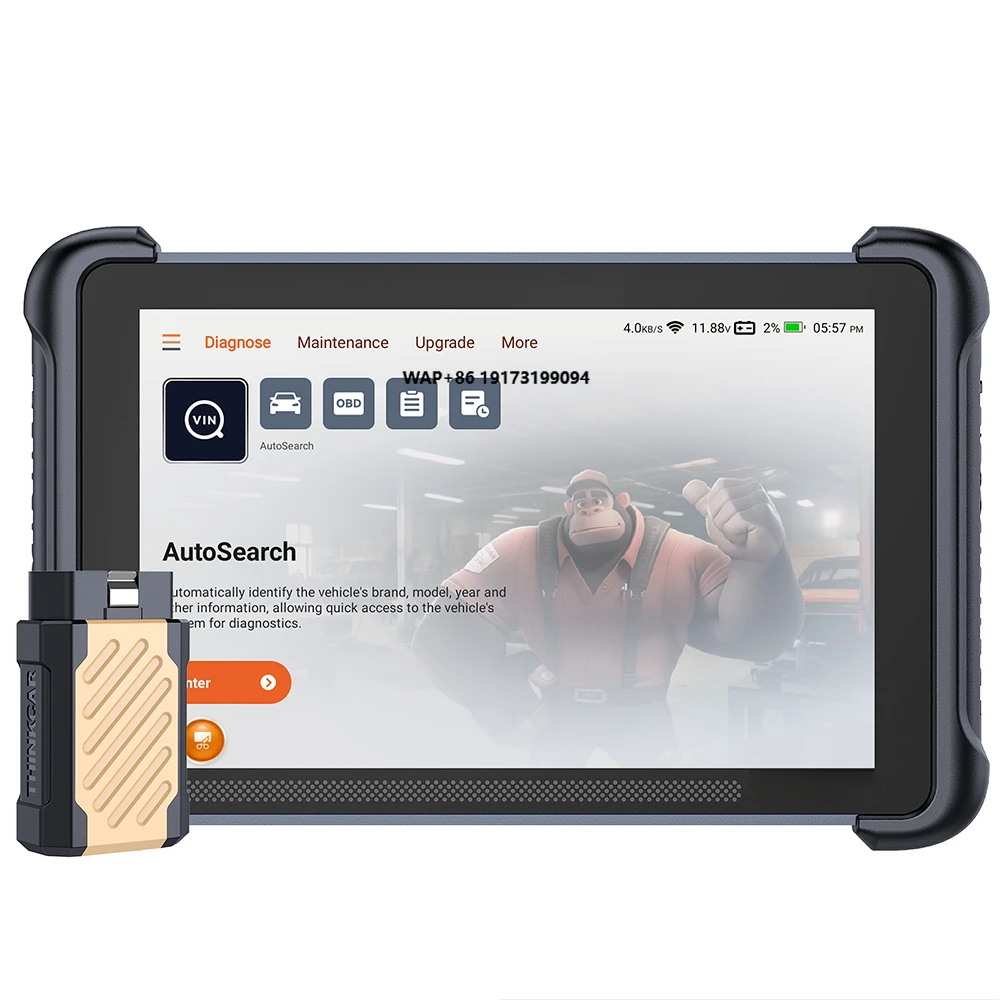 

THINKSCAN 689BT Professional Car Diagnostic Tool CANFD DOIP Bi-directional ECU Coding 34 Reset Full System Obd2 Scanner