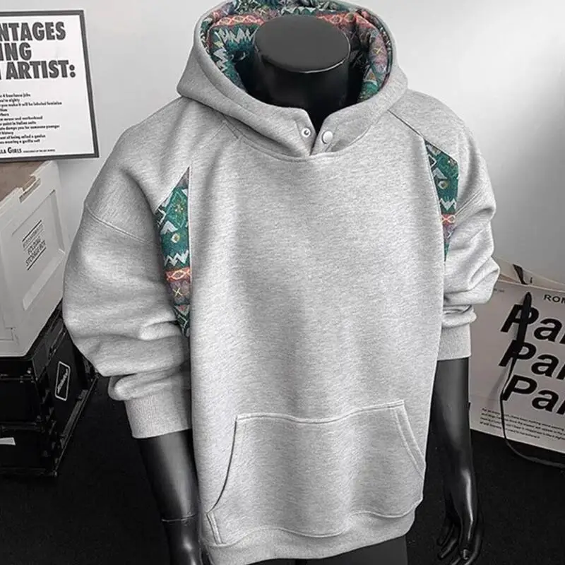 ملابس رجالية سترة قميص ربيع الخريف الملابس موضة Y2K الاتجاه معطف هوديي الترفيه سستة مقنعين ملابس منزلية الشباب الزي جديد #3