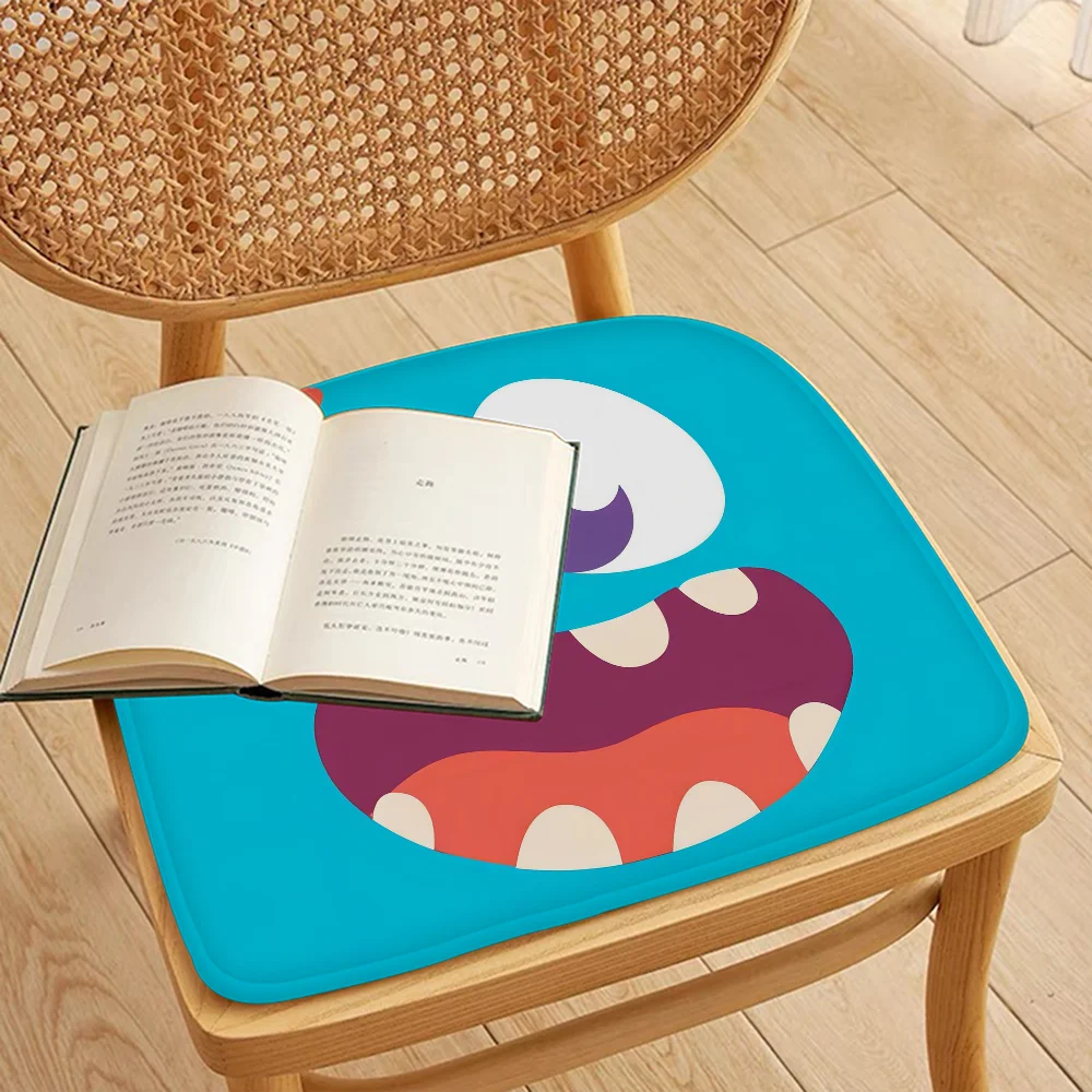 Funny emoji Round Plush Cushion Home Back Cushion Soft Comfortable 50x50cm Chair Mat Pad